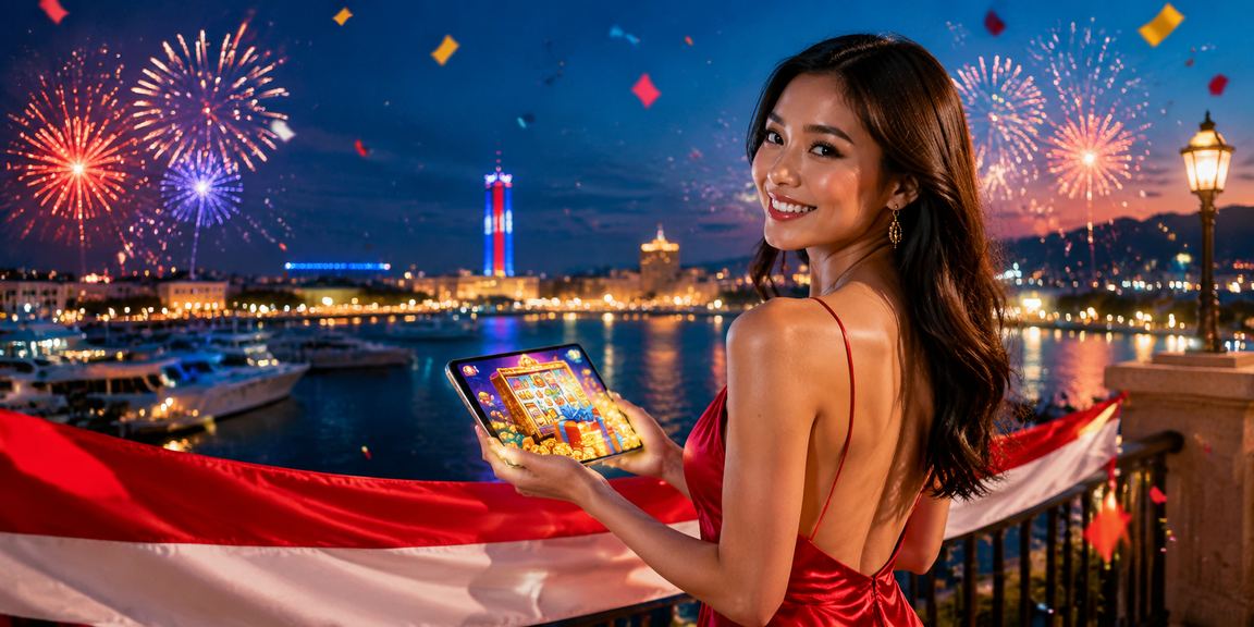Paparan hiburan kasino bergaya Malaysia dengan suasana moden